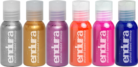 European Body Art Endura 6-pack 1oz. Face 3 European Body Art Endura 6-pack 1oz. Face