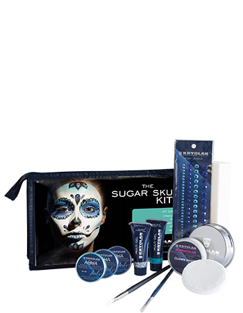 Kryolan Professional Make-Up Kryolan The Sugar Skull Kit 1 Kryolan Professional Make-Up Kryolan The Sugar Skull Kit