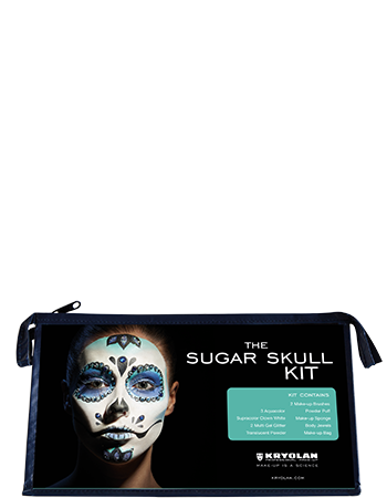 Kryolan Professional Make-Up Kryolan The Sugar Skull Kit 2 Kryolan Professional Make-Up Kryolan The Sugar Skull Kit