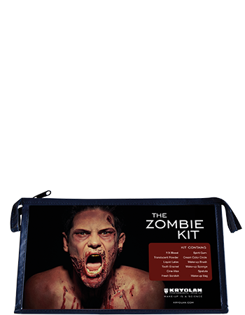 Kryolan Professional Make-Up Kryolan The Zombie Kit 2 Kryolan Professional Make-Up Kryolan The Zombie Kit