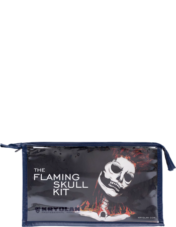Kryolan Professional Make-Up Kryolan The Flaming Skull Kit 2 Kryolan Professional Make-Up Kryolan The Flaming Skull Kit