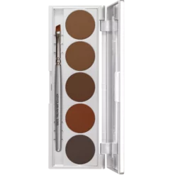 Kryolan Eyebrow Powder Palette 5 Colors Kryolan Professional Make-Up