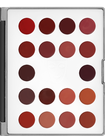 Kryolan Lip Rouge Mini-Palette 18 Colors Kryolan Professional Make-Up 4 Kryolan Lip Rouge Mini-Palette 18 Colors Kryolan Professional Make-Up