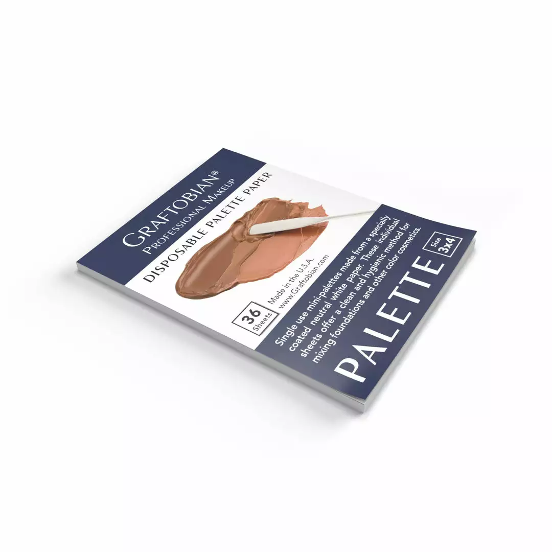 Graftobian Disposable Mixing Palette Paper 1 Graftobian Disposable Mixing Palette Paper