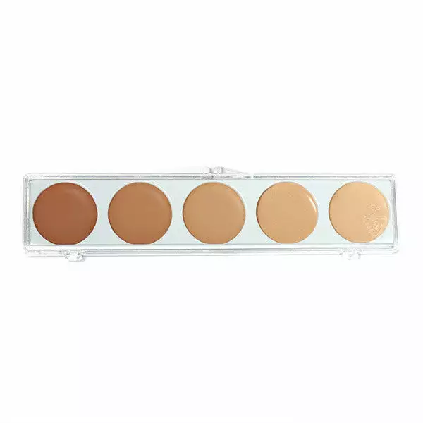 Mehron Mask Cover Makeup - Olive Series Palette 1 Mehron Mask Cover Makeup - Olive Series Palette