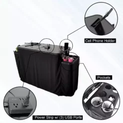 Tuscany Pro Chairs Kits & Tools Tuscany Pro Portable Lightweight Beauty Station (CCBS-100)