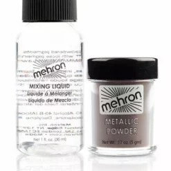 Mehron Metallic Powder With Mixing Liquid
