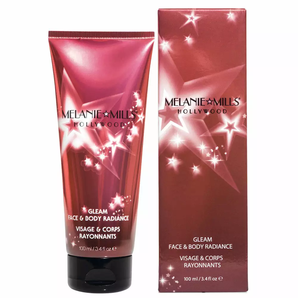 Melanie Mills Hollywood Gleam Face & Body Radiance 3 Melanie Mills Hollywood Gleam Face & Body Radiance