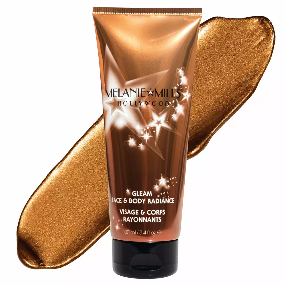 Melanie Mills Hollywood Gleam Face & Body Radiance 8 Melanie Mills Hollywood Gleam Face & Body Radiance