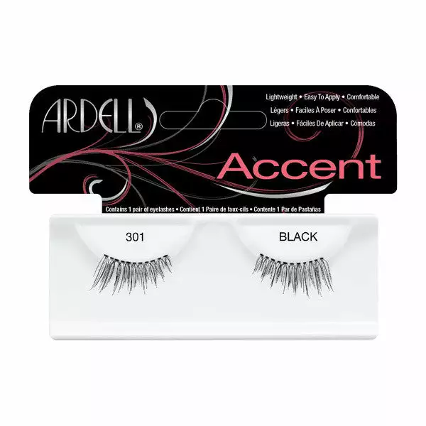 Ardell Lashes Eyes Ardell Accent Lashes 301 - Black (61301) 1 Ardell Lashes Eyes Ardell Accent Lashes 301 - Black (61301)