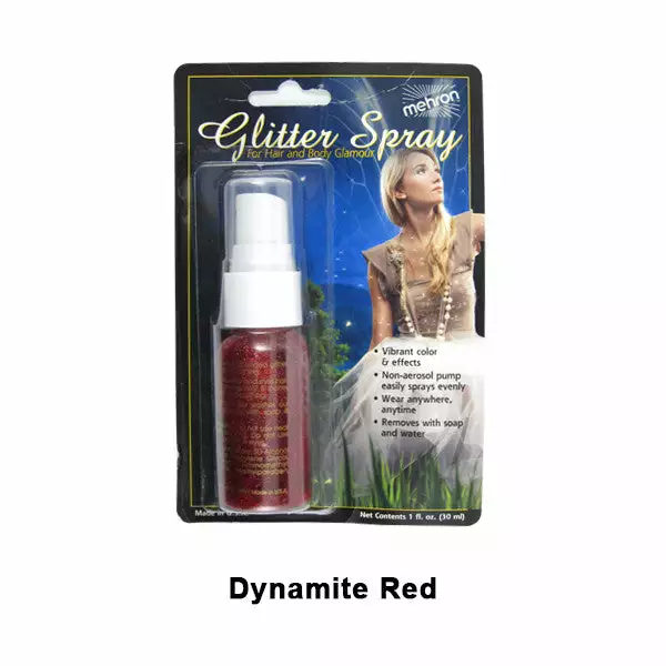 Mehron GlitterSpray 6 Mehron GlitterSpray