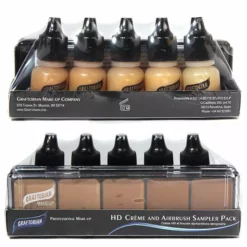 Graftobian HD Airbrush SAMPLE Packs 9 Graftobian HD Airbrush SAMPLE Packs