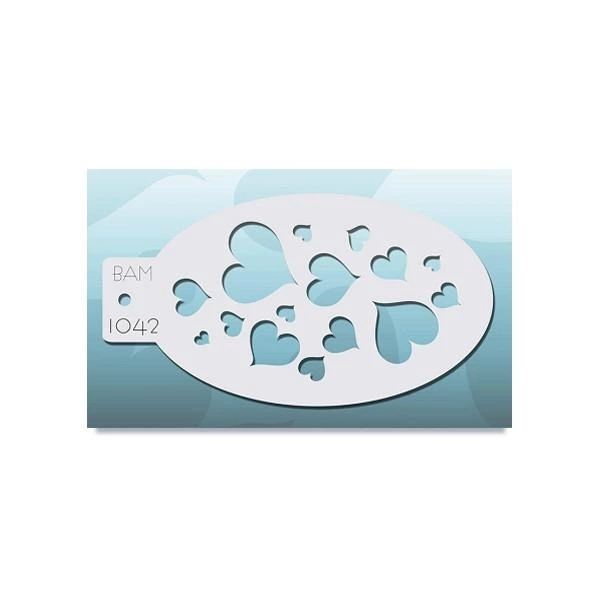 Graftobian Mini Airbrush Stencils 13 Graftobian Mini Airbrush Stencils