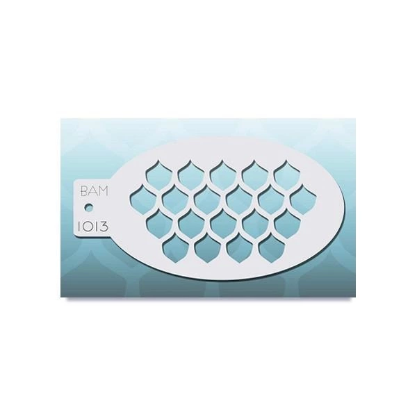 Graftobian Mini Airbrush Stencils 18 Graftobian Mini Airbrush Stencils