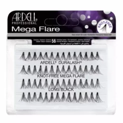 Ardell Lashes Eyes Ardell Mega Flare Individuals Knot-Free Long Black (65281)
