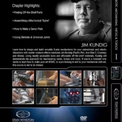 Kits & Tools Stan Winston Studio 3-Axis Robotic Mechanisms Animatronic Necks & Torsos (DVD)
