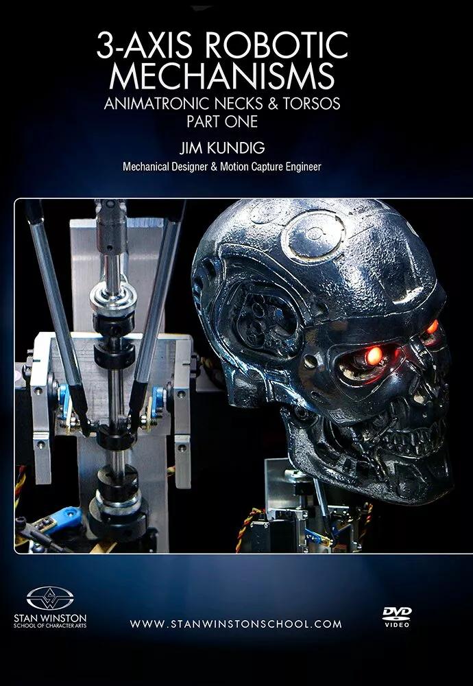 Kits & Tools Stan Winston Studio 3-Axis Robotic Mechanisms Animatronic Necks & Torsos (DVD) 1 Kits & Tools Stan Winston Studio 3-Axis Robotic Mechanisms Animatronic Necks & Torsos (DVD)