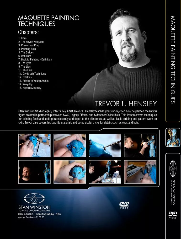 Stan Winston Studio Maquette Painting Techniques (DVD) 2 Stan Winston Studio Maquette Painting Techniques (DVD)
