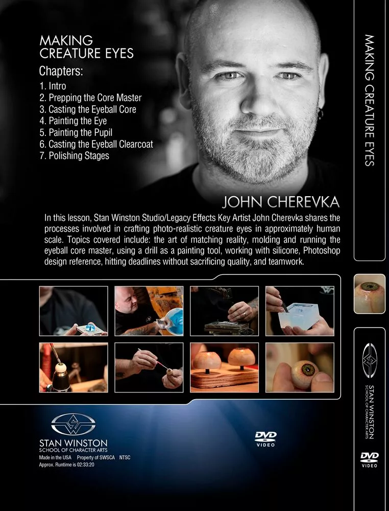 Stan Winston Studio Making Creature Eyes (DVD) 2 Stan Winston Studio Making Creature Eyes (DVD)