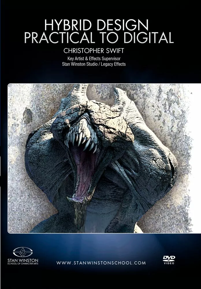 Stan Winston Studio Hybrid Character Design - Practical To Digital (DVD) 1 Stan Winston Studio Hybrid Character Design - Practical To Digital (DVD)