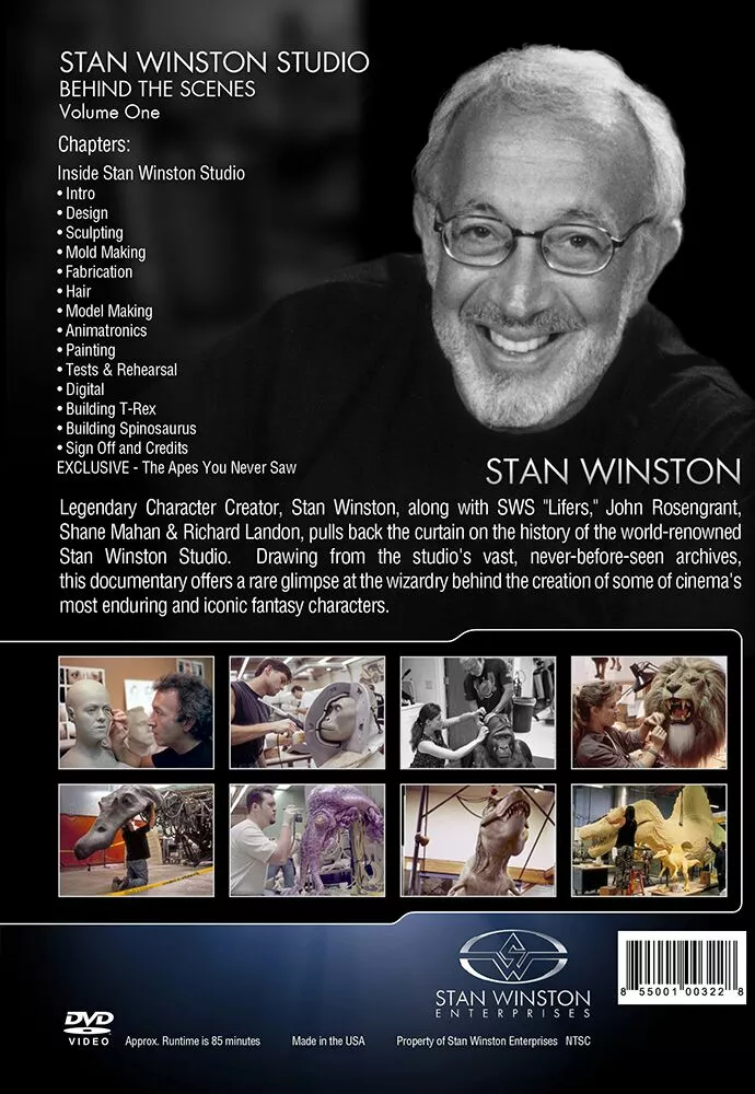 Stan Winston Studio Behind The Scenes Vol 1 (DVD) Kits & Tools 2 Stan Winston Studio Behind The Scenes Vol 1 (DVD) Kits & Tools