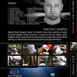 Kits & Tools Stan Winston Studio How To Make Creature Props - Mold, Cast & Paint (DVD)