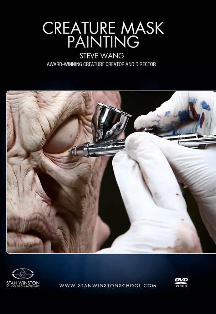 Stan Winston Studio Creature Mask Painting (DVD) Kits & Tools 1 Stan Winston Studio Creature Mask Painting (DVD) Kits & Tools