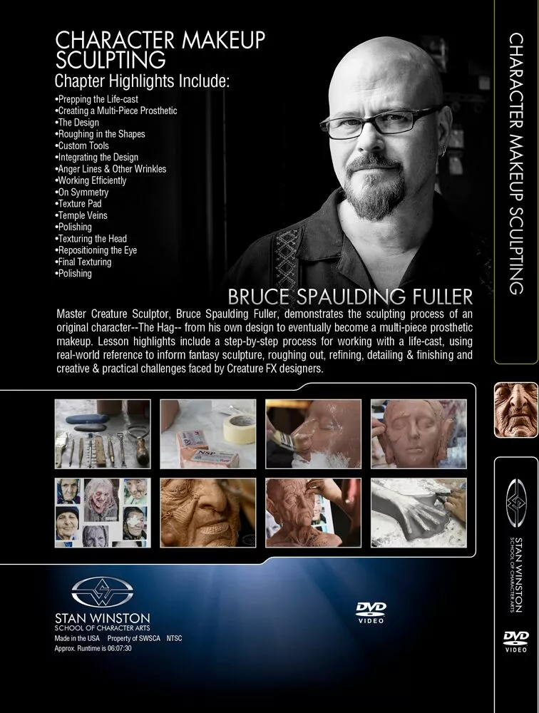 Stan Winston Studio Character Makeup Sculpting (DVD) Kits & Tools 2 Stan Winston Studio Character Makeup Sculpting (DVD) Kits & Tools