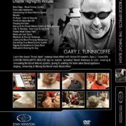 Stan Winston Studio Makeup Blood FX - The Throat Slash (DVD) Kits & Tools