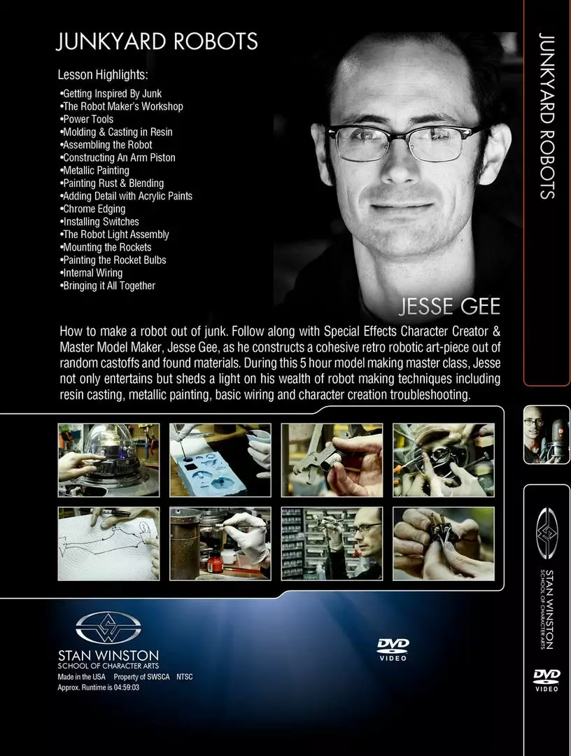 Kits & Tools Stan Winston Studio Junkyard Robots (DVD) 2 Kits & Tools Stan Winston Studio Junkyard Robots (DVD)