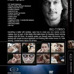 Stan Winston Studio Zombie Makeup - Appliances, Airbrushing, Lenses & Teeth (DVD)