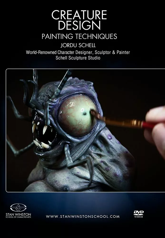 Stan Winston Studio Creature Design - Maquette Painting Techniques (DVD) Kits & Tools 1 Stan Winston Studio Creature Design - Maquette Painting Techniques (DVD) Kits & Tools