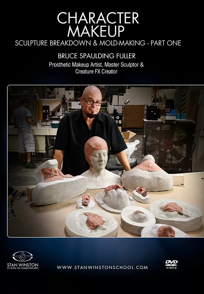 Stan Winston Studio Character Makeup - Sculpture Breakdown & Molding (DVD) 1 Stan Winston Studio Character Makeup - Sculpture Breakdown & Molding (DVD)