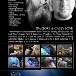 Stan Winston Studio Latex Mask Painting Techniques (DVD) Kits & Tools