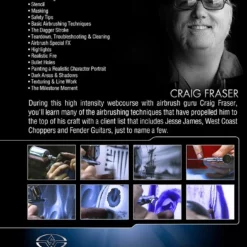 Kits & Tools Stan Winston Studio Airbrush FX - Beginning To Advanced (DVD)