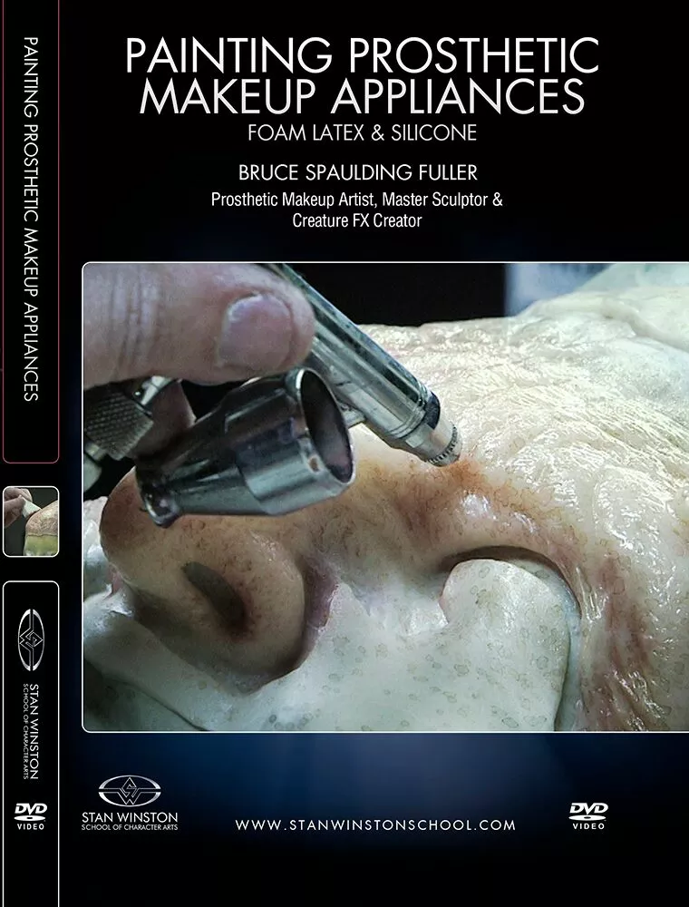 Stan Winston Studio Painting Prosthetic Makeup Appliances - Foam, Latex, Silicone (DVD) 1 Stan Winston Studio Painting Prosthetic Makeup Appliances - Foam, Latex, Silicone (DVD)