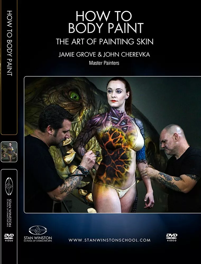 Stan Winston Studio How To Body Paint - The Art Of Painting Skin (DVD) 1 Stan Winston Studio How To Body Paint - The Art Of Painting Skin (DVD)