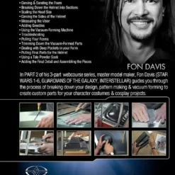 Stan Winston Studio How To Make A Sci-Fi Helmet (DVD) 9 Stan Winston Studio How To Make A Sci-Fi Helmet (DVD)