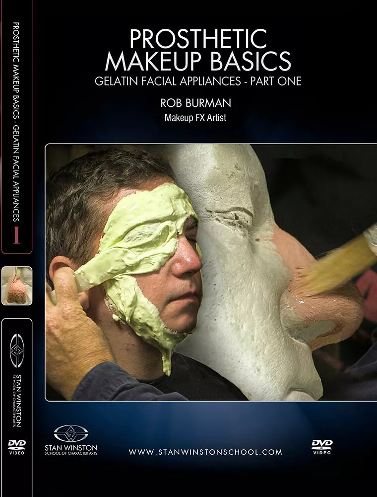 Stan Winston Studio Prosthetic Makeup Basics - Gelatin Facial Appliances (DVD) 1 Stan Winston Studio Prosthetic Makeup Basics - Gelatin Facial Appliances (DVD)