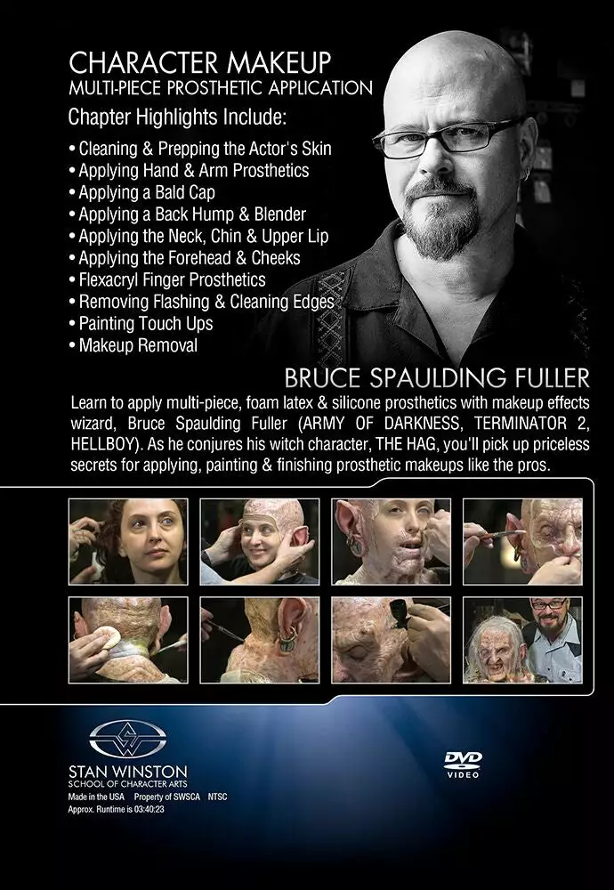 Stan Winston Studio Character Makeup - Multi-Piece Prosthetic Application (DVD) 2 Stan Winston Studio Character Makeup - Multi-Piece Prosthetic Application (DVD)