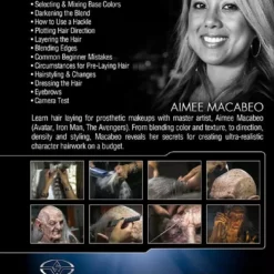 Stan Winston Studio Character Hairwork - Hair Laying For Prosthetic Makeup (DVD)