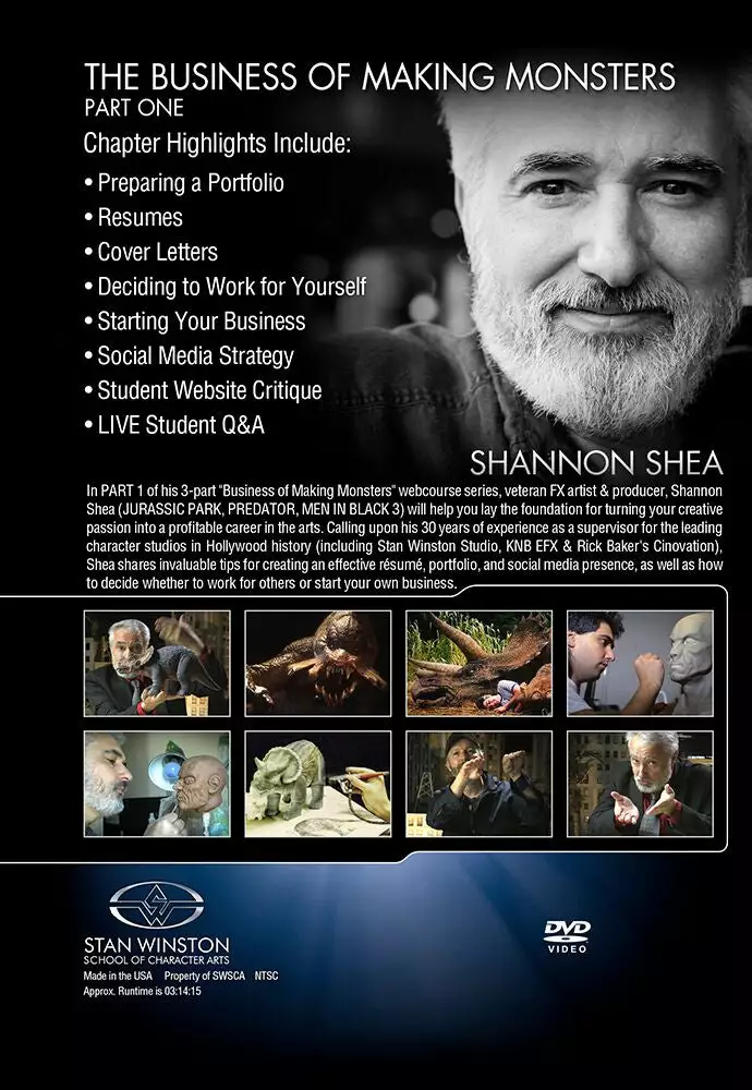 Stan Winston Studio The Business Of Making Monsters (DVD) 2 Stan Winston Studio The Business Of Making Monsters (DVD)