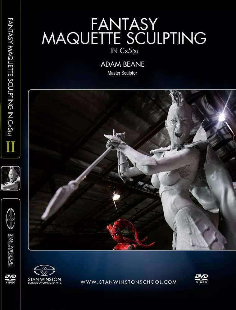 Stan Winston Studio Fantasy Maquette Sculpting In CX5(s) (DVD) 1 Stan Winston Studio Fantasy Maquette Sculpting In CX5(s) (DVD)