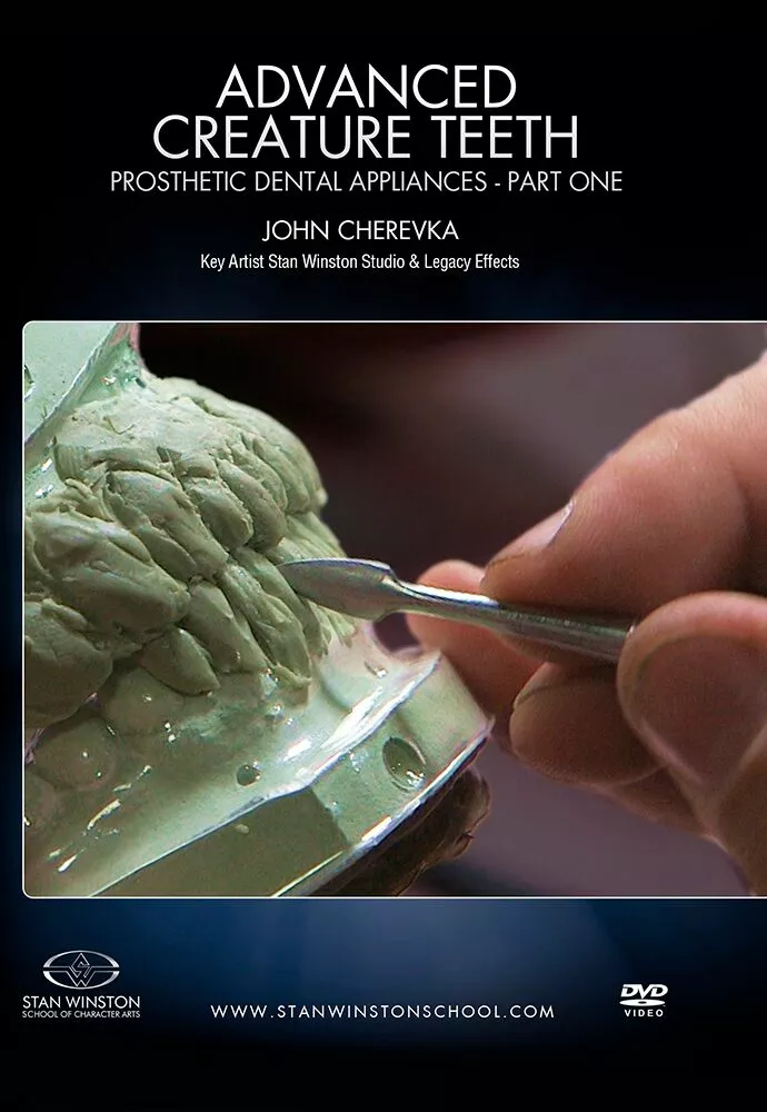 Stan Winston Studio Advanced Creature Teeth Prosthetic Dental Appliances (DVD) Kits & Tools 1 Stan Winston Studio Advanced Creature Teeth Prosthetic Dental Appliances (DVD) Kits & Tools