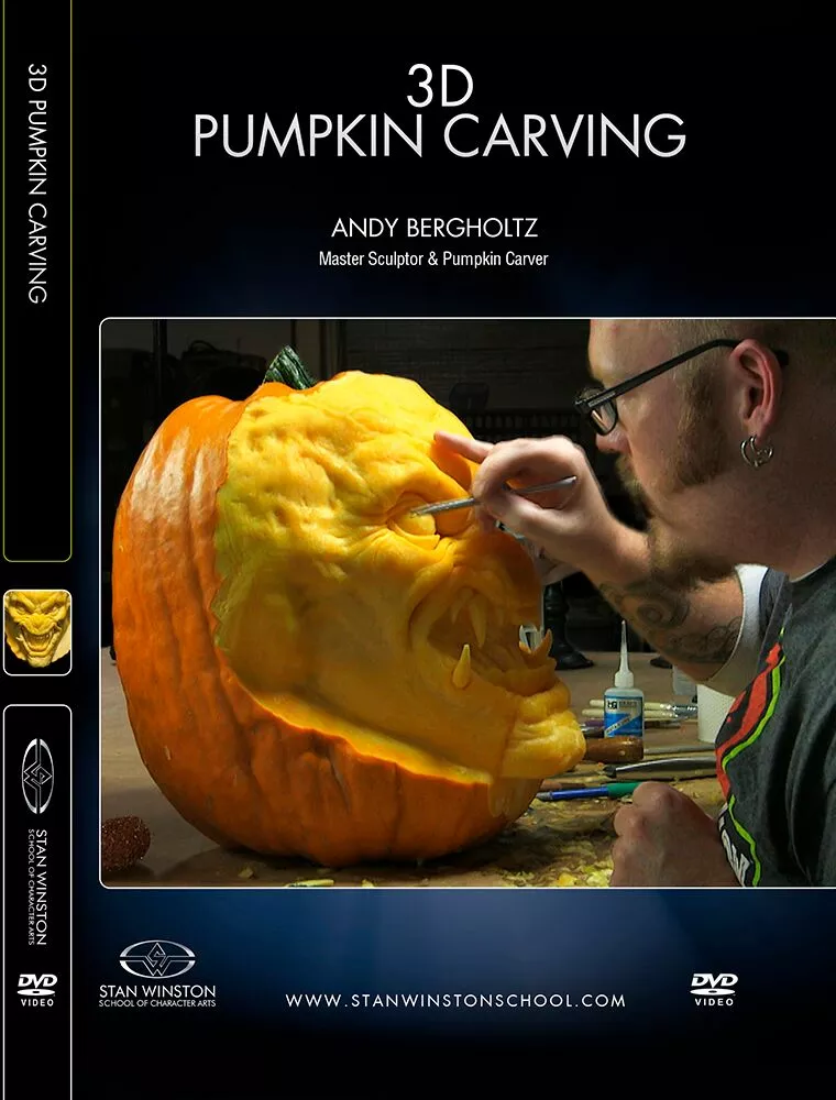 Kits & Tools Stan Winston Studio 3D Pumpkin Carving (DVD) 1 Kits & Tools Stan Winston Studio 3D Pumpkin Carving (DVD)
