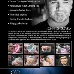 Stan Winston Studio Advanced Creature Teeth Prosthetic Dental Appliances (DVD) Kits & Tools 7 Stan Winston Studio Advanced Creature Teeth Prosthetic Dental Appliances (DVD) Kits & Tools