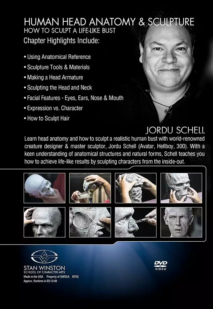 Kits & Tools Stan Winston Studio Human Head Anatomy & Sculpture (DVD) 2 Kits & Tools Stan Winston Studio Human Head Anatomy & Sculpture (DVD)