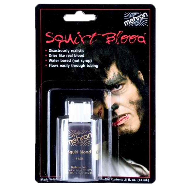 Mehron Performance Squirt Blood 7 Mehron Performance Squirt Blood