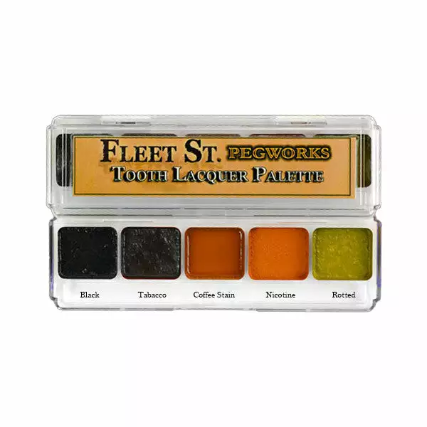 Premiere Products Inc. Special FX PPI Fleet Street Pegworks Tooth Lacquer Palette 3 Premiere Products Inc. Special FX PPI Fleet Street Pegworks Tooth Lacquer Palette