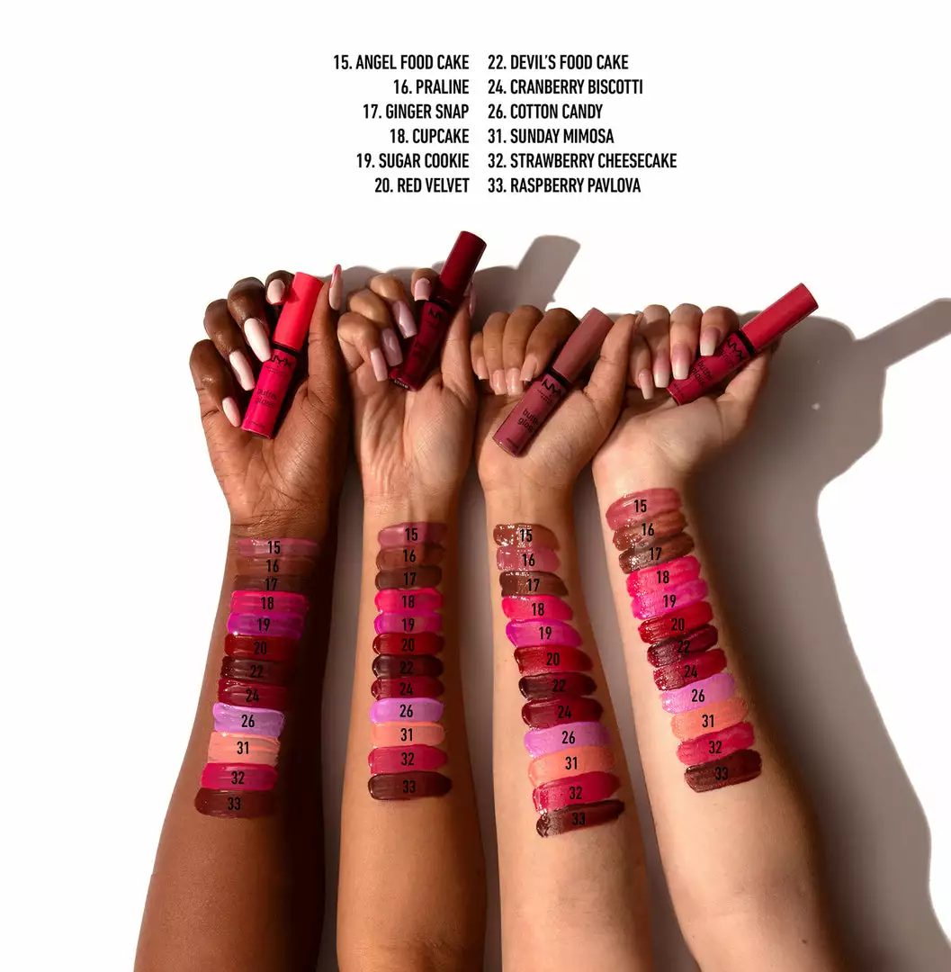 NYX Butter Gloss 4 NYX Butter Gloss